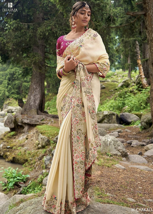 M-CHAKALI Jimmy Chu With Multi Thread Embroidery Coding Sequence