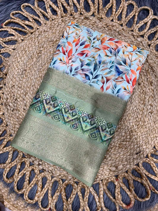 DP-POWER DOLA SILK SAREE WITH BEAUTIFUL DESIGN CATLOG ITEM AWESOME VARIETY