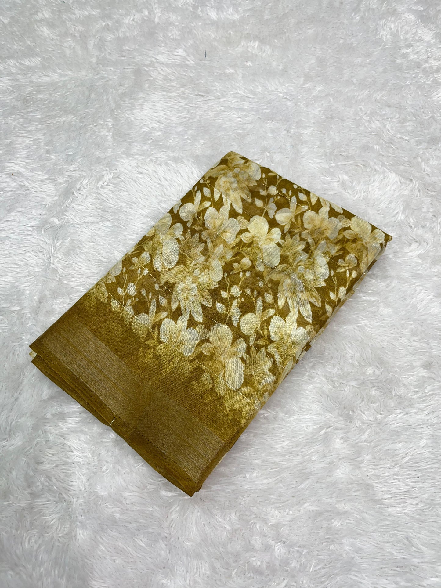 NF-1042 HEAVY LINEN COTTON WITH ALL OVER PRINT AND JARI HEAVY BRODER