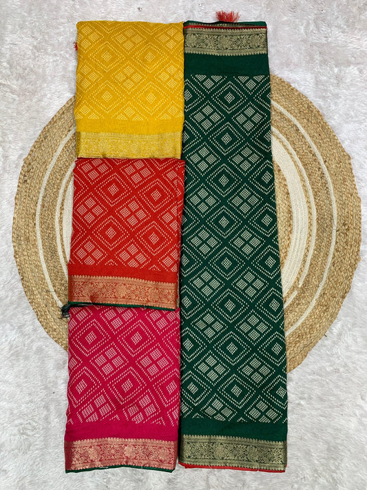 KAS-BREAKFREE FANCY PATTERN MASSMILO PADDING PRINT WITH PIPING BORDER