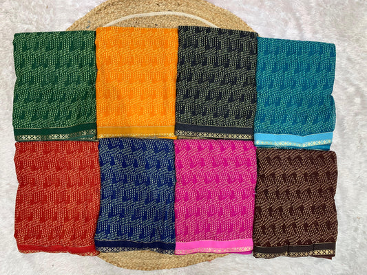 SV-CHINGARI Zomato Saree with beautiful Pattern with border