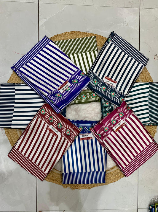 DP-4009 JAPAN SATIN SAREE WITH VIRAL AJRAK PRINT WITH ALL OVER 6.30 MTR CUT