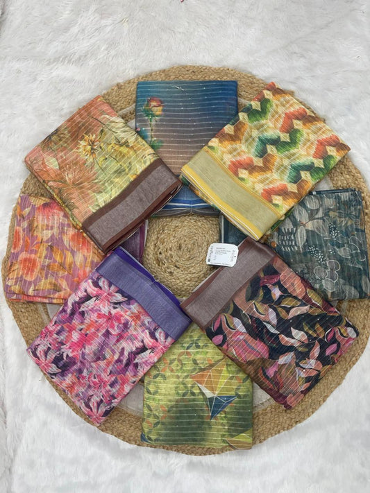 DP-4018 HEAVY LINEN LINING WITH BEAUTIFUL DIGITAL PRINT