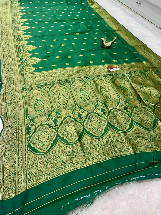 AJ-DEVISHA LITCHI KOTA FABRIC SAREEE WITH RICH PALLU DEISGN WITH BLOUSE