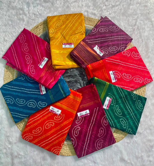 CP-7181 ZOMATO ZARI FABRIC SAREE WITH RICH PALLU DESIGN WITH BEAUTIFUL PRINT WITH BLOUSE