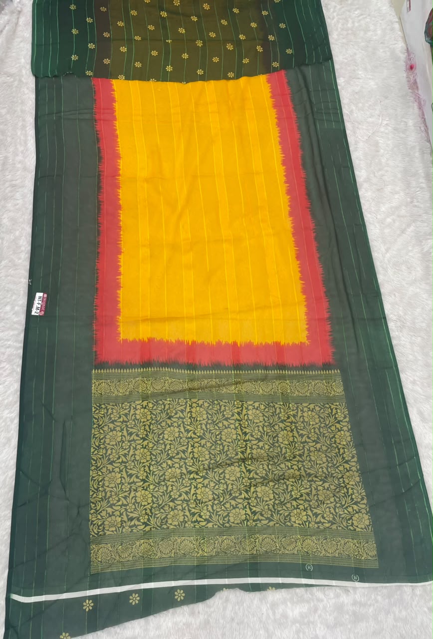 NT-F.M-2 FANCY PATTERN SAREE WITH BEAUTIFUL DESIGN WITH RICH PALLU DESIGN WITH BUTTA DESIGN WITH BORDER WITH BLLOUSE