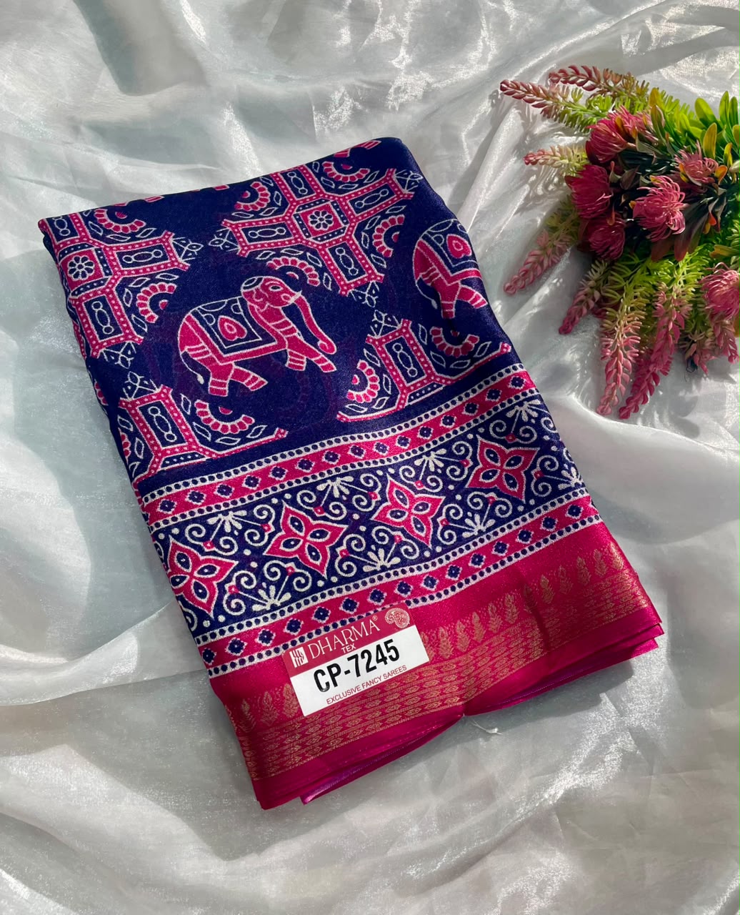 CP-7245 Marshmallow saree