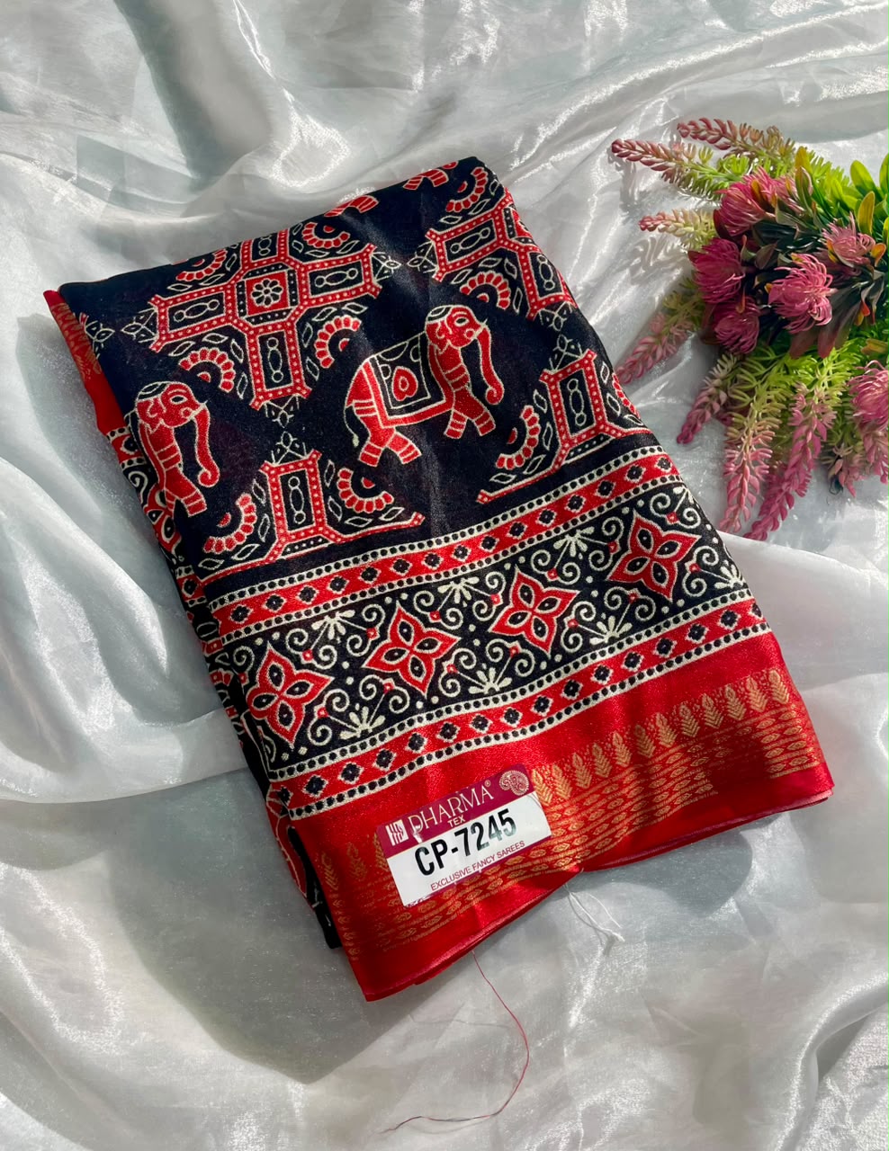CP-7245 Marshmallow saree