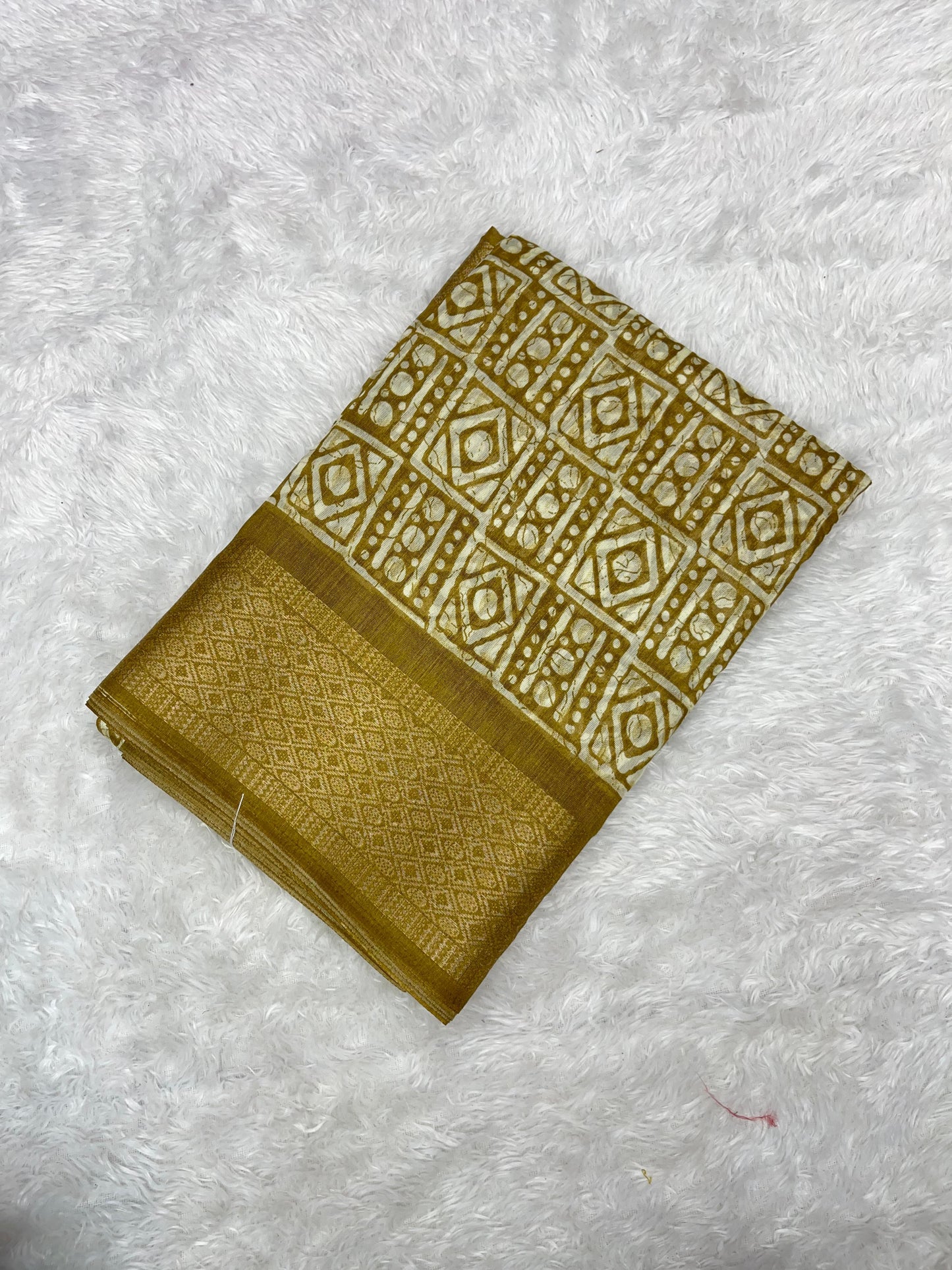 NF-1027 HEAVY LINEN COTTON WITH ALL OVER PRINT AND JARI HEAVY BRODER