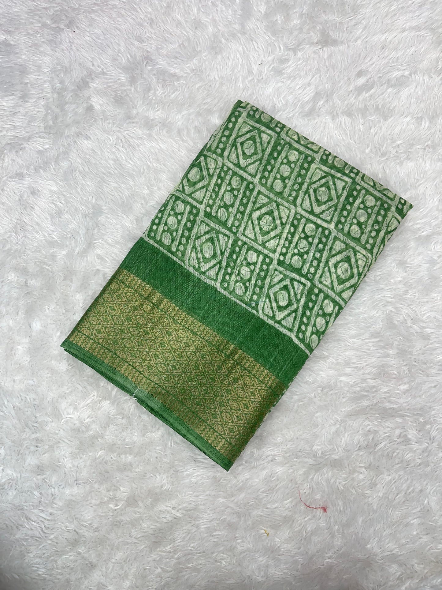 NF-1027 HEAVY LINEN COTTON WITH ALL OVER PRINT AND JARI HEAVY BRODER