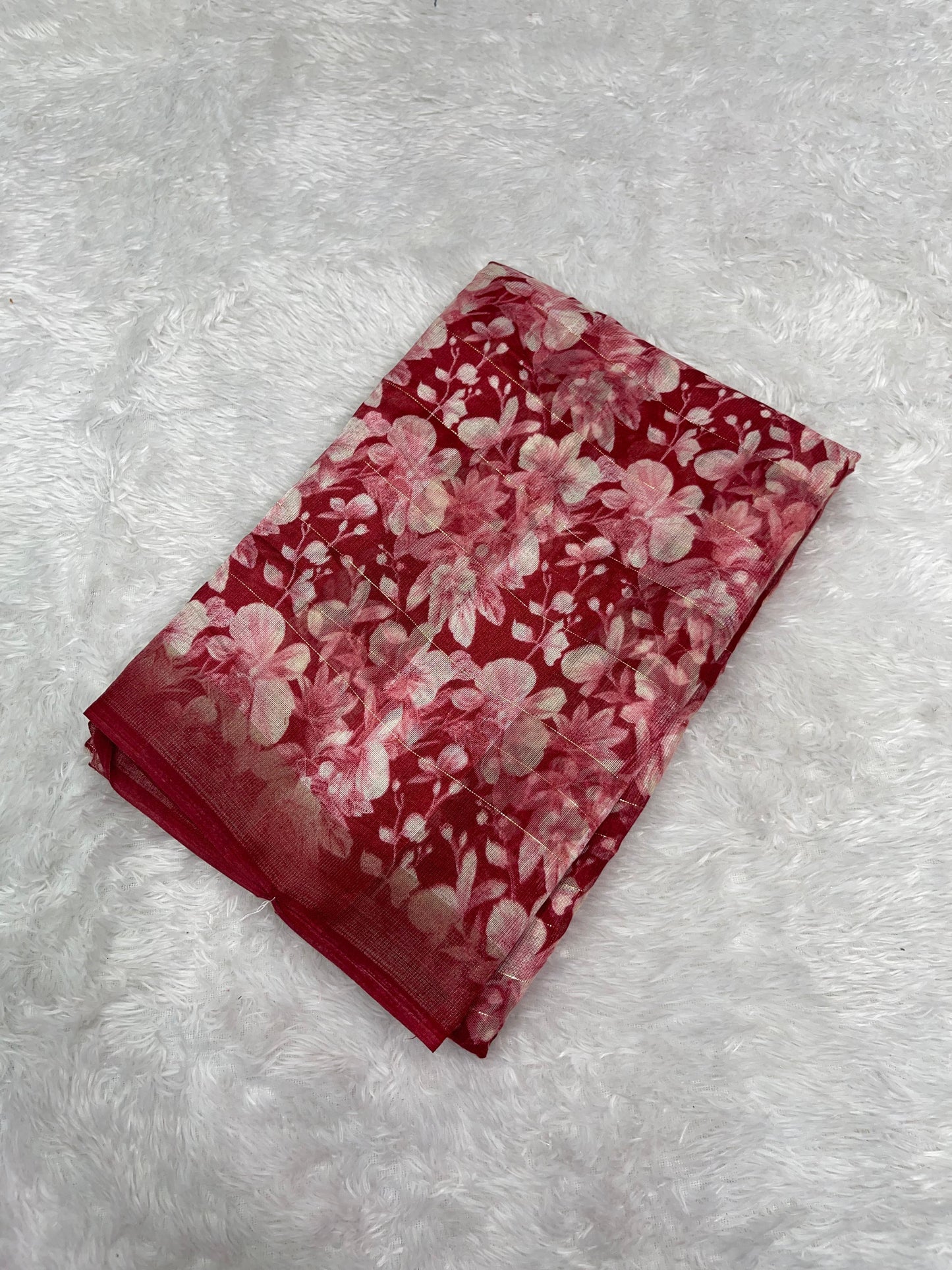 NF-1042 HEAVY LINEN COTTON WITH ALL OVER PRINT AND JARI HEAVY BRODER