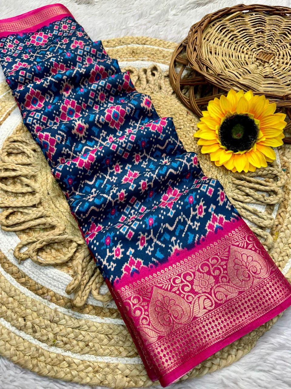 WW-1012 Dola Silk with beautifull design