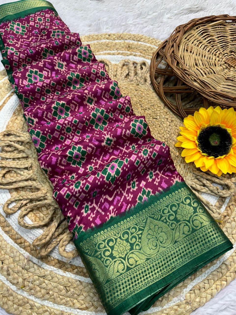 WW-1012 Dola Silk with beautifull design