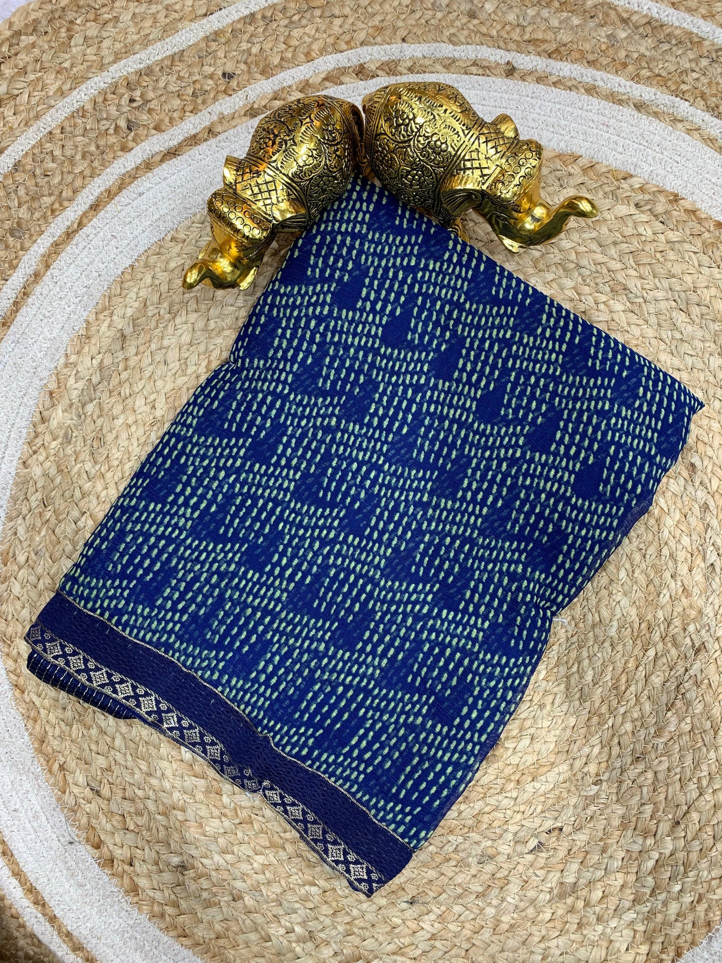 SV-CHINGARI Zomato Saree with beautiful Pattern with border