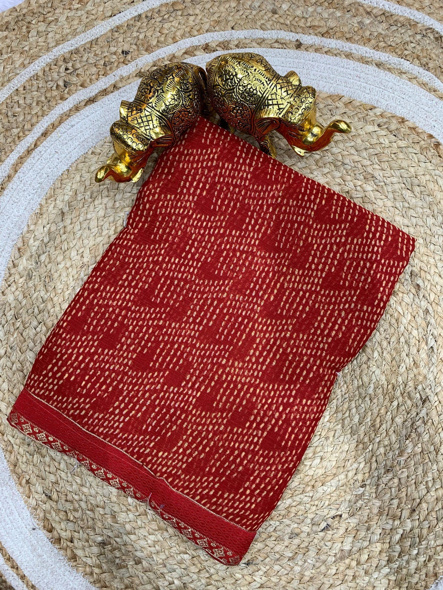 SV-CHINGARI Zomato Saree with beautiful Pattern with border