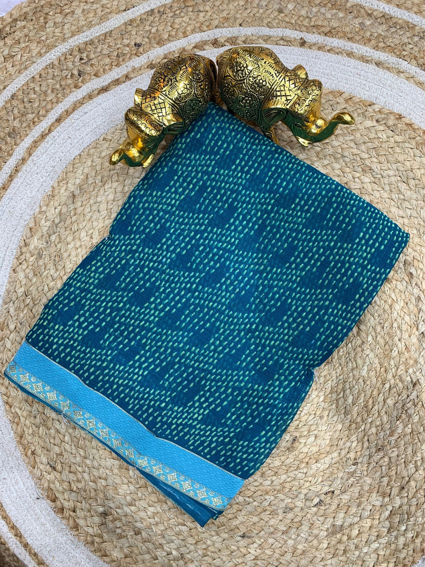 SV-CHINGARI Zomato Saree with beautiful Pattern with border