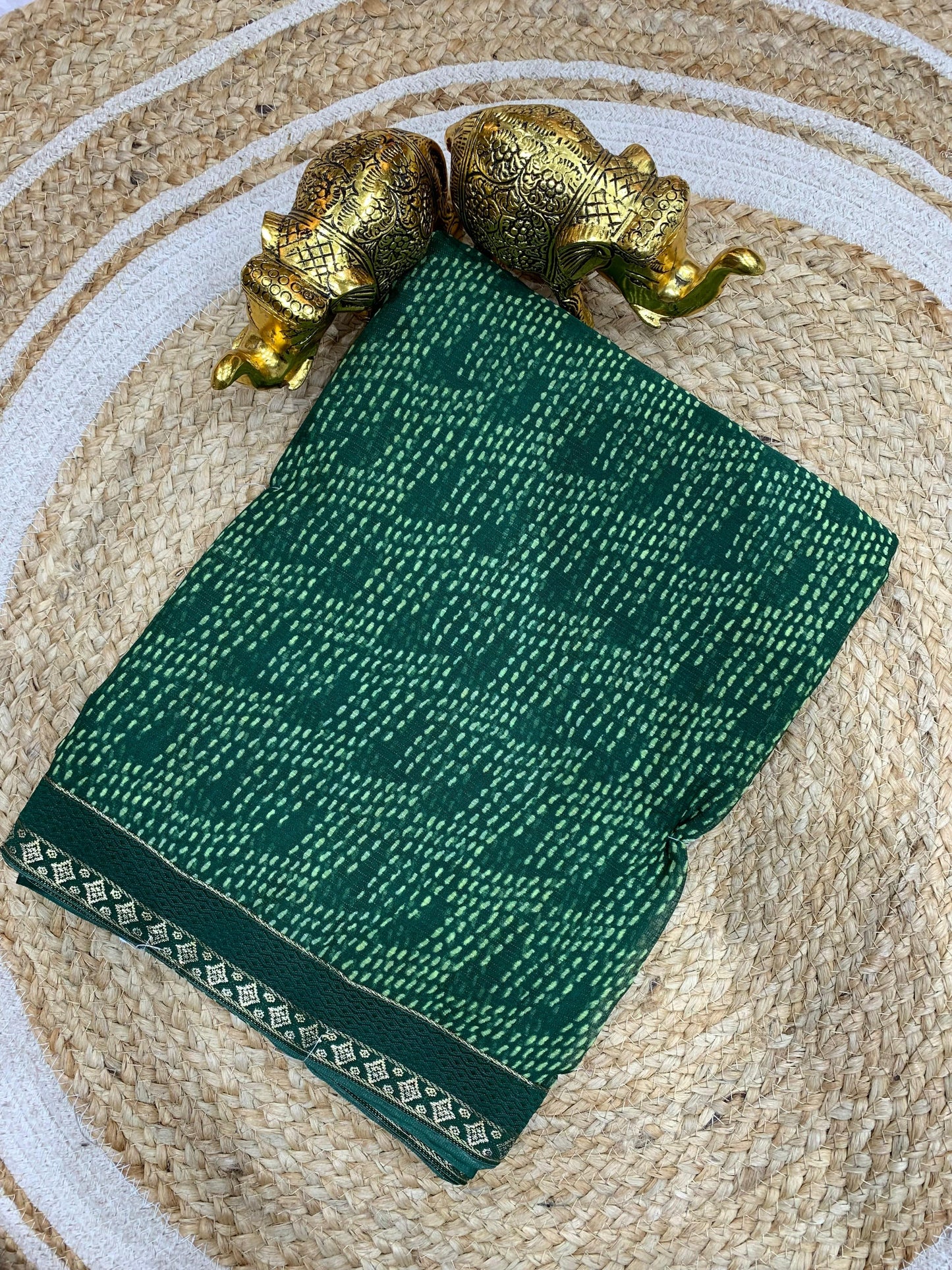 SV-CHINGARI Zomato Saree with beautiful Pattern with border
