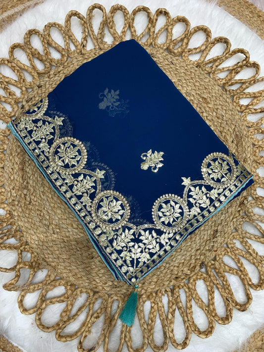 KAS-NEERJA BLOOMING SAREE WITH BEAUTIFUL PETHA WORK WITH TASSELS ATTACHED