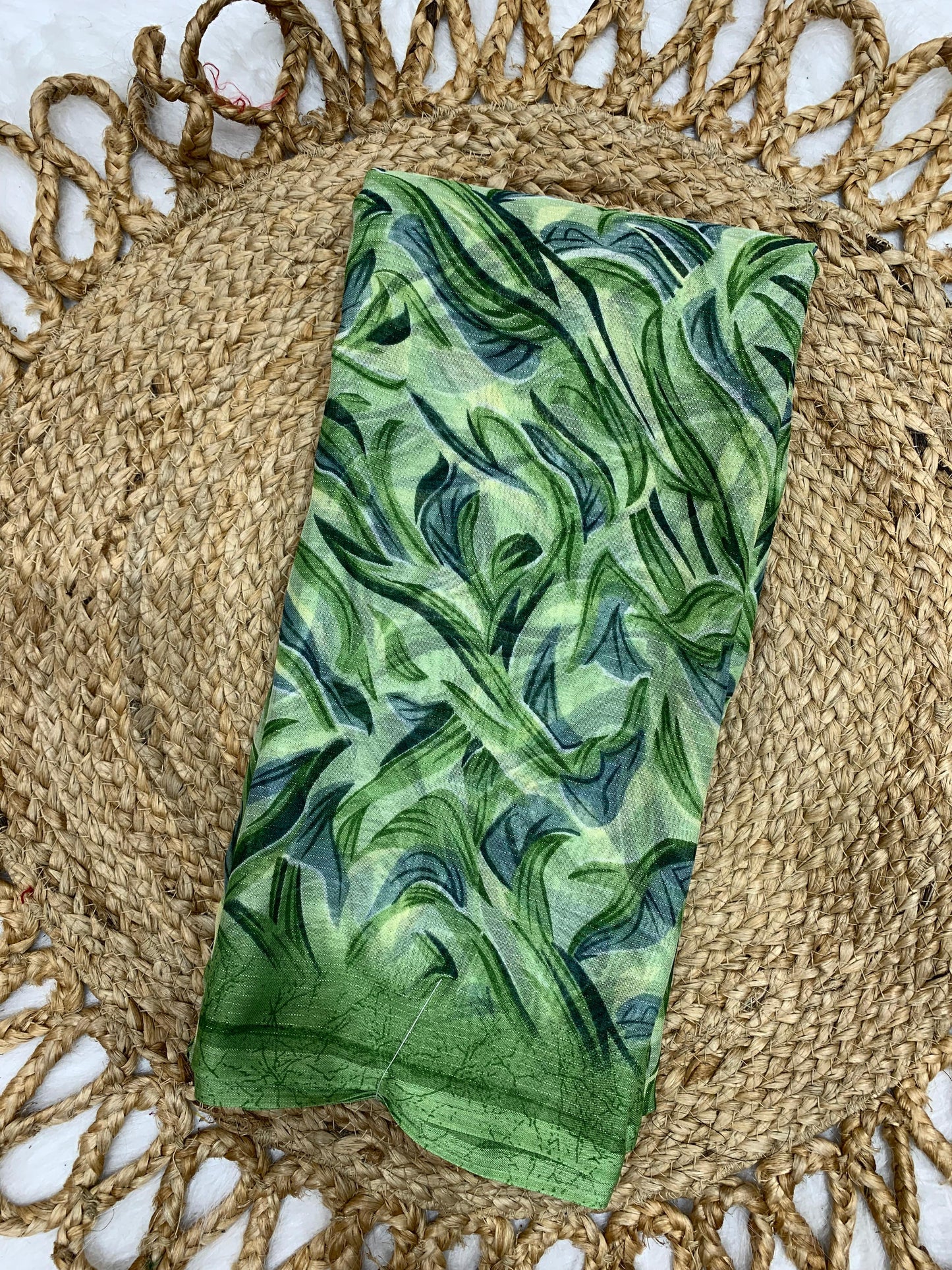 SV-PUZZLE ZOMATO SAREE WITH FLORAL DESIGN BORDER LESS