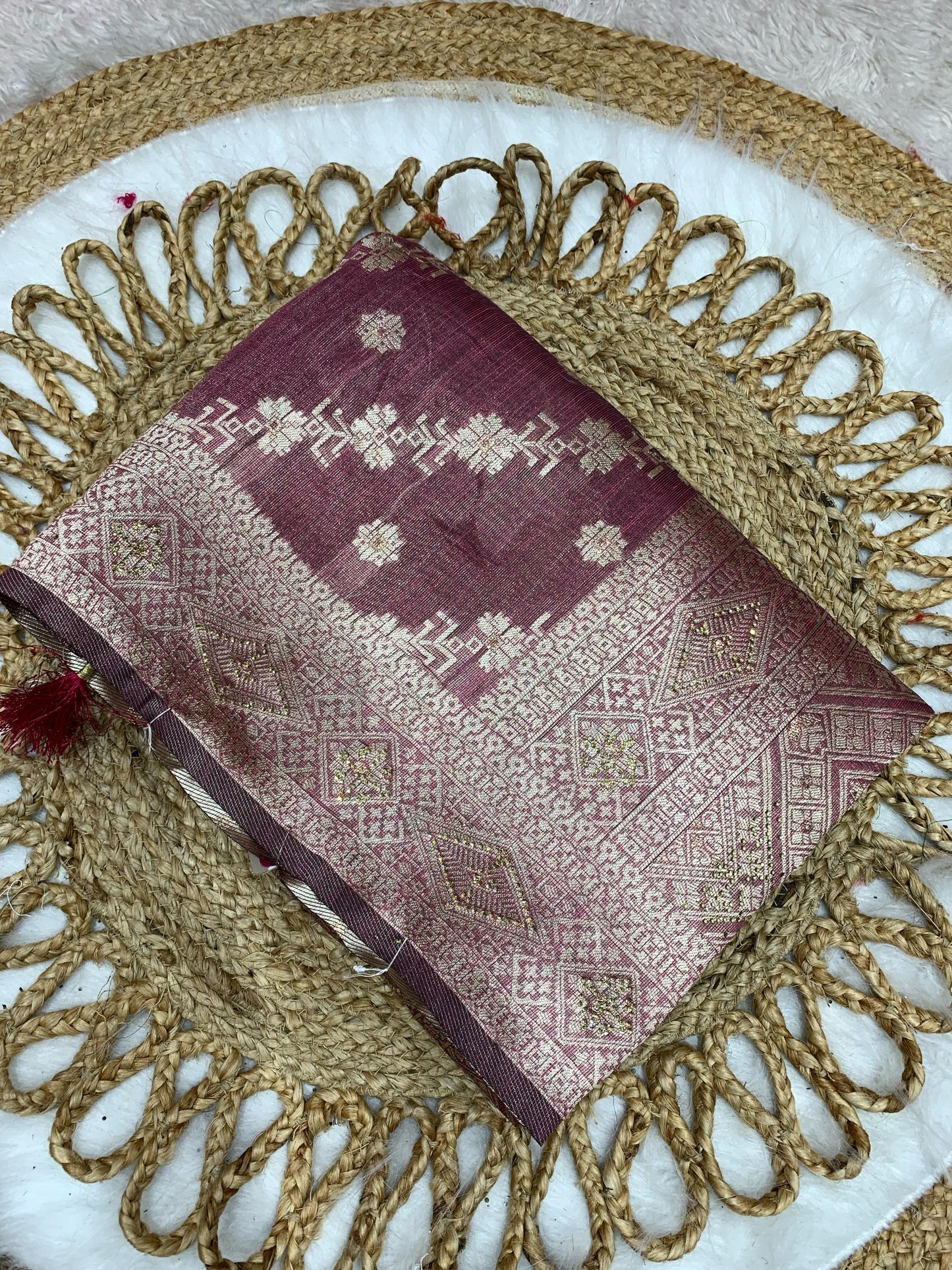 BS-BANSAL PREMIUM COTTON SILK SARE WITH MEENAKARI WORK WITH LAHERIA PATTERN AND LIGHT WEIGHT SAREE WITH RICH PALLU WITH SWAROSKI WORK