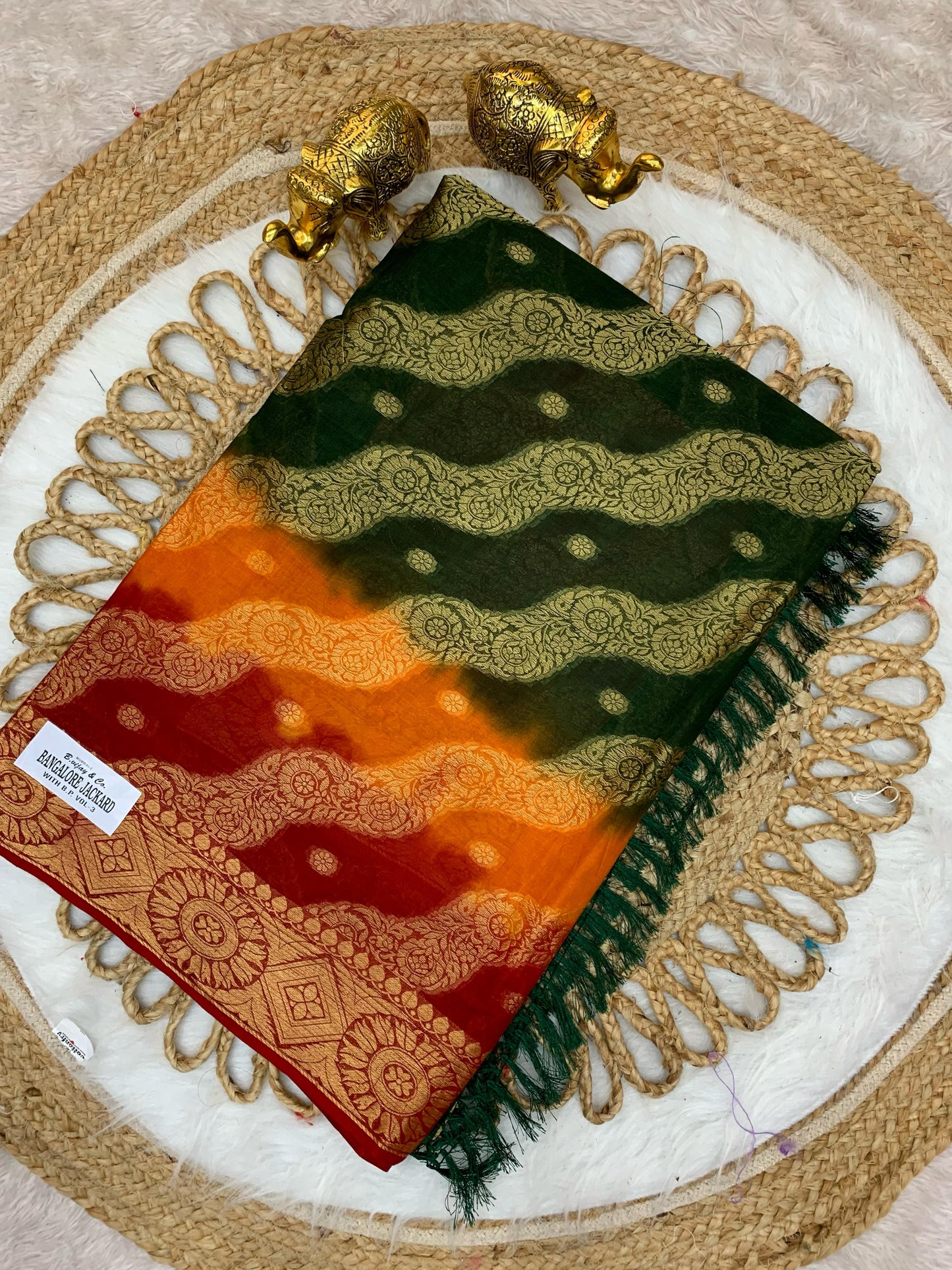 CT-BANGLORE PURE COTTON SAREE WITH BEAUTIFUL ALL DESIGNS