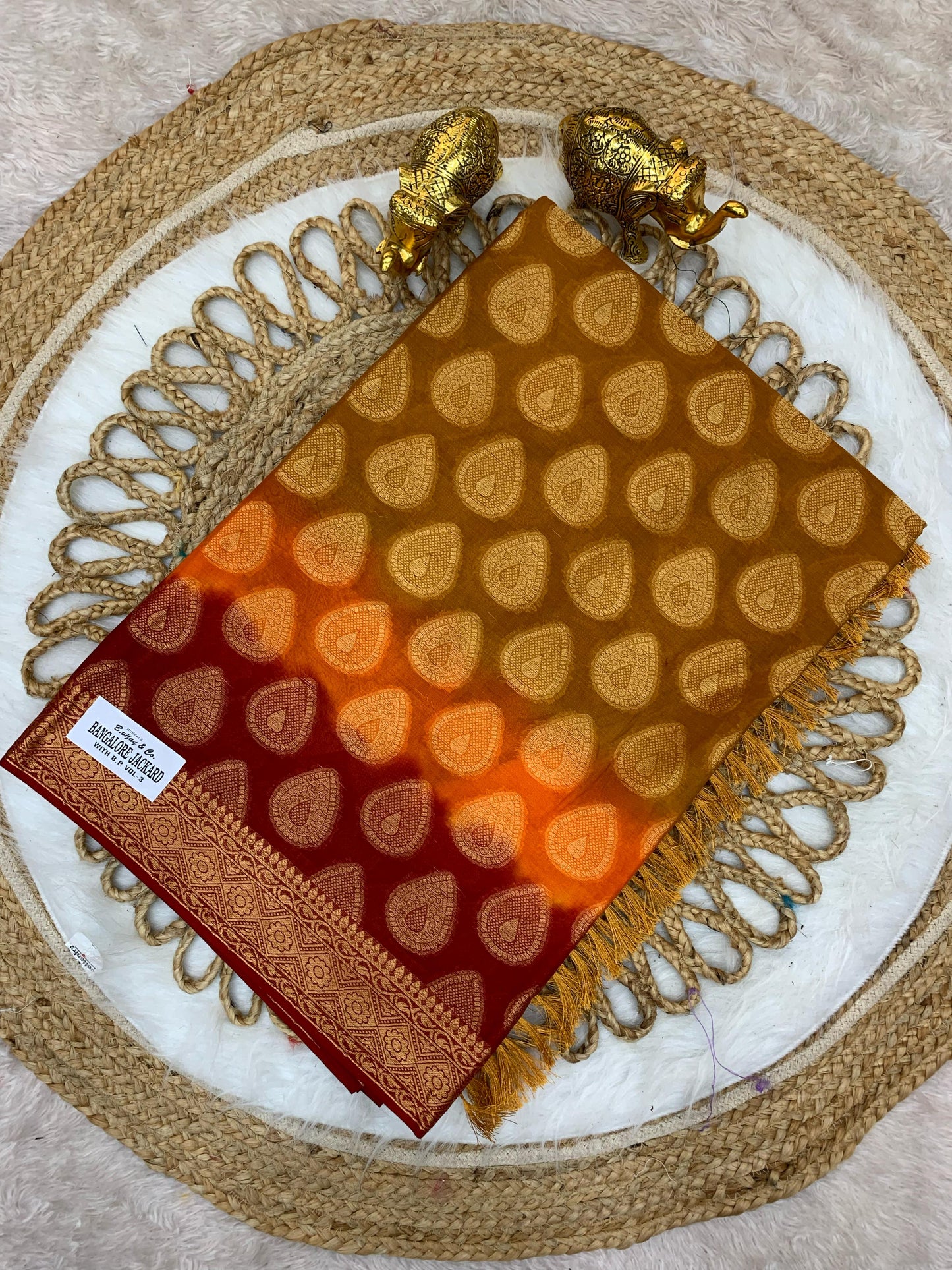 CT-BANGLORE PURE COTTON SAREE WITH BEAUTIFUL ALL DESIGNS