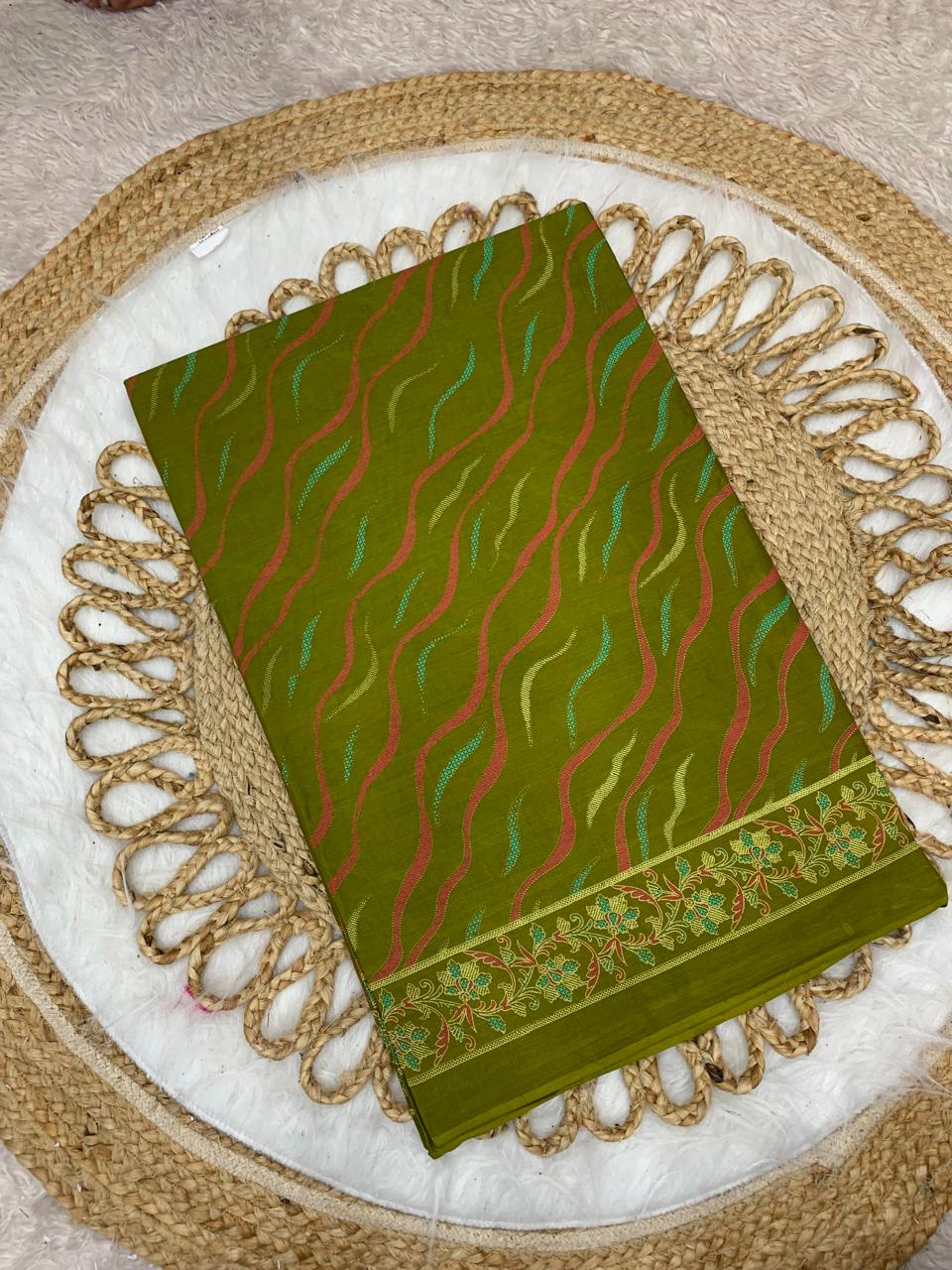 CT-VANDNA BEAUTY PURE SUTI COTTON SAREE WITH BEAUTIFUL PRINTS