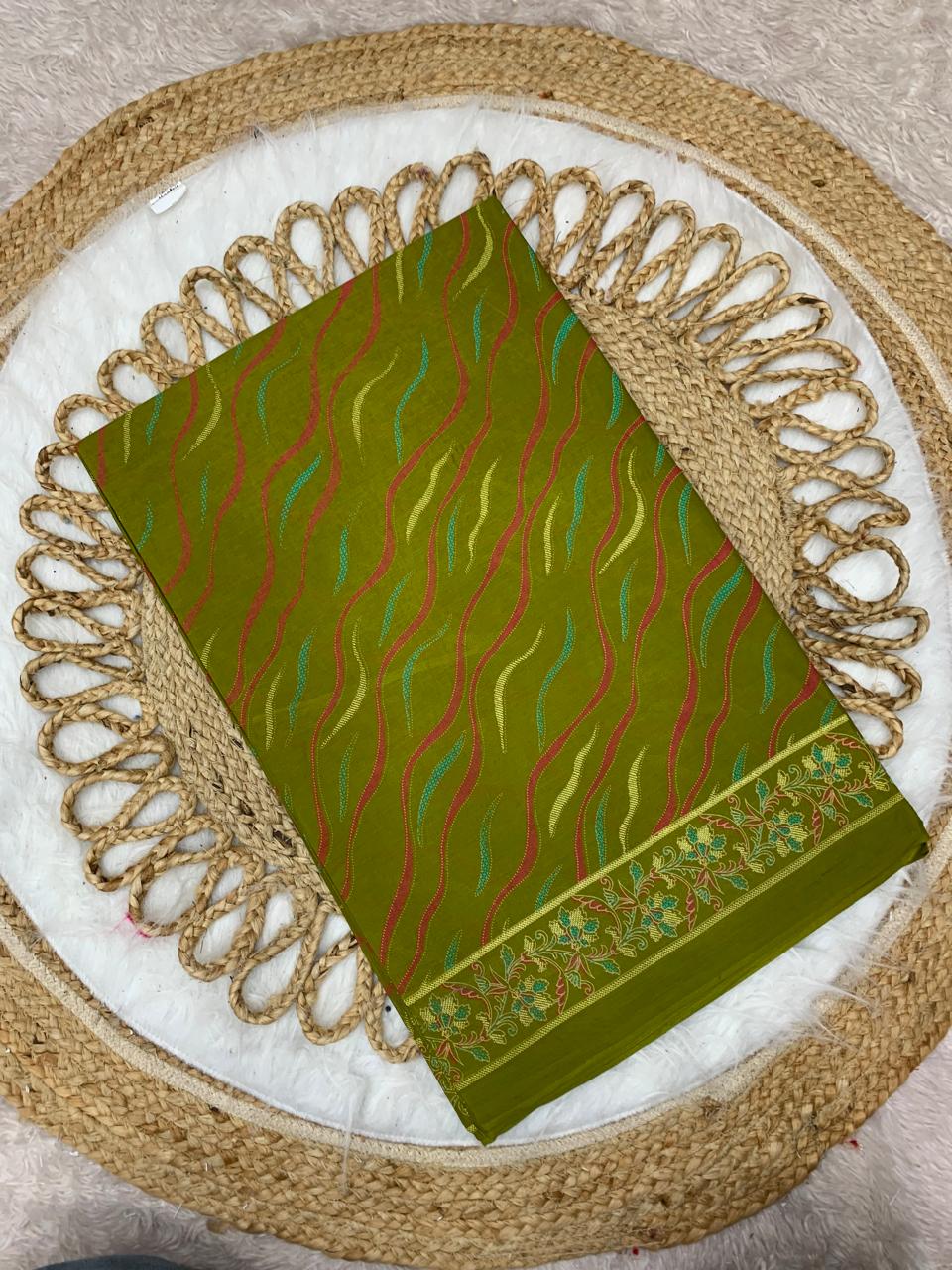 CT-VANDNA BEAUTY PURE SUTI COTTON SAREE WITH BEAUTIFUL PRINTS
