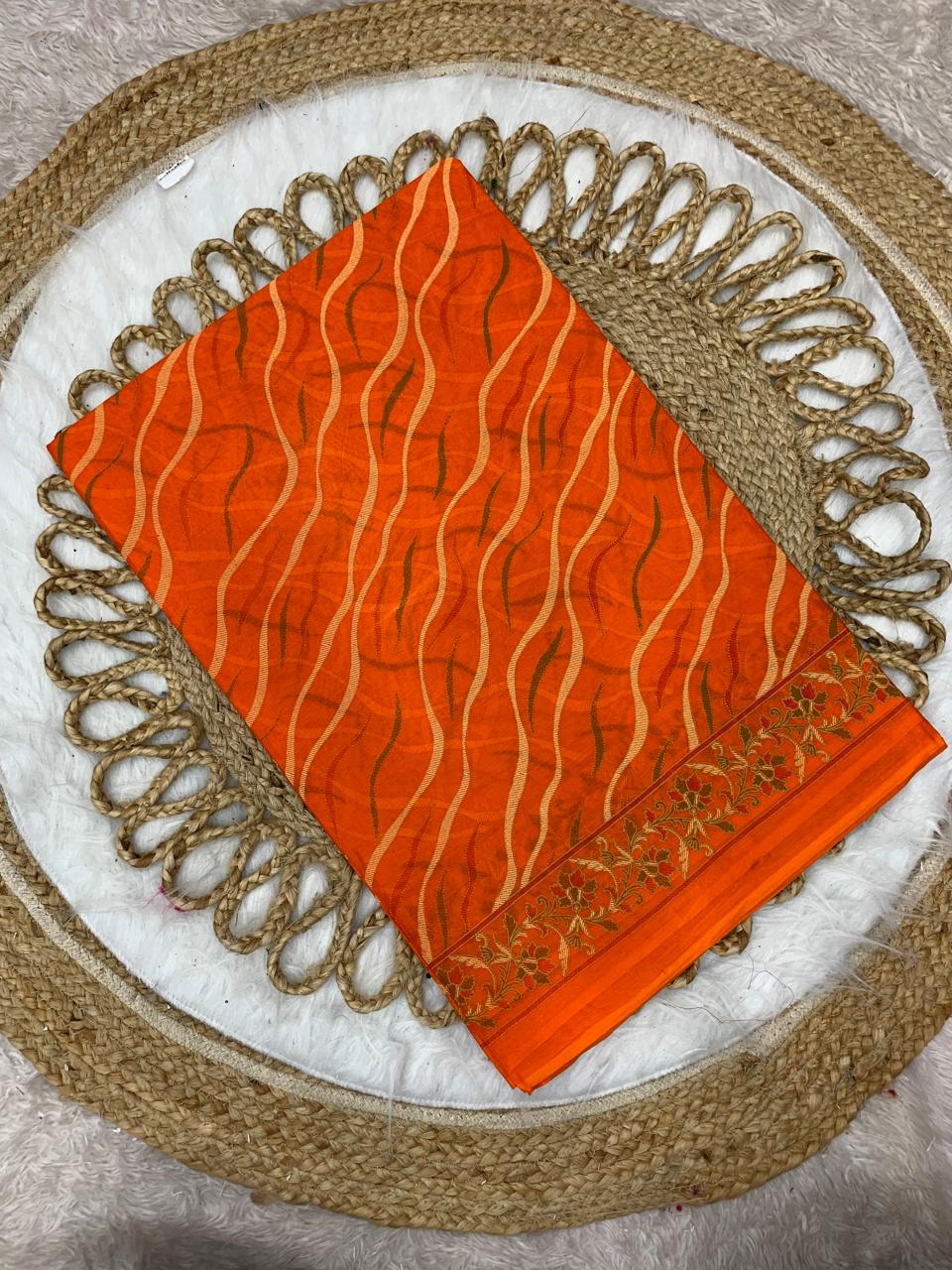 CT-VANDNA BEAUTY PURE SUTI COTTON SAREE WITH BEAUTIFUL PRINTS