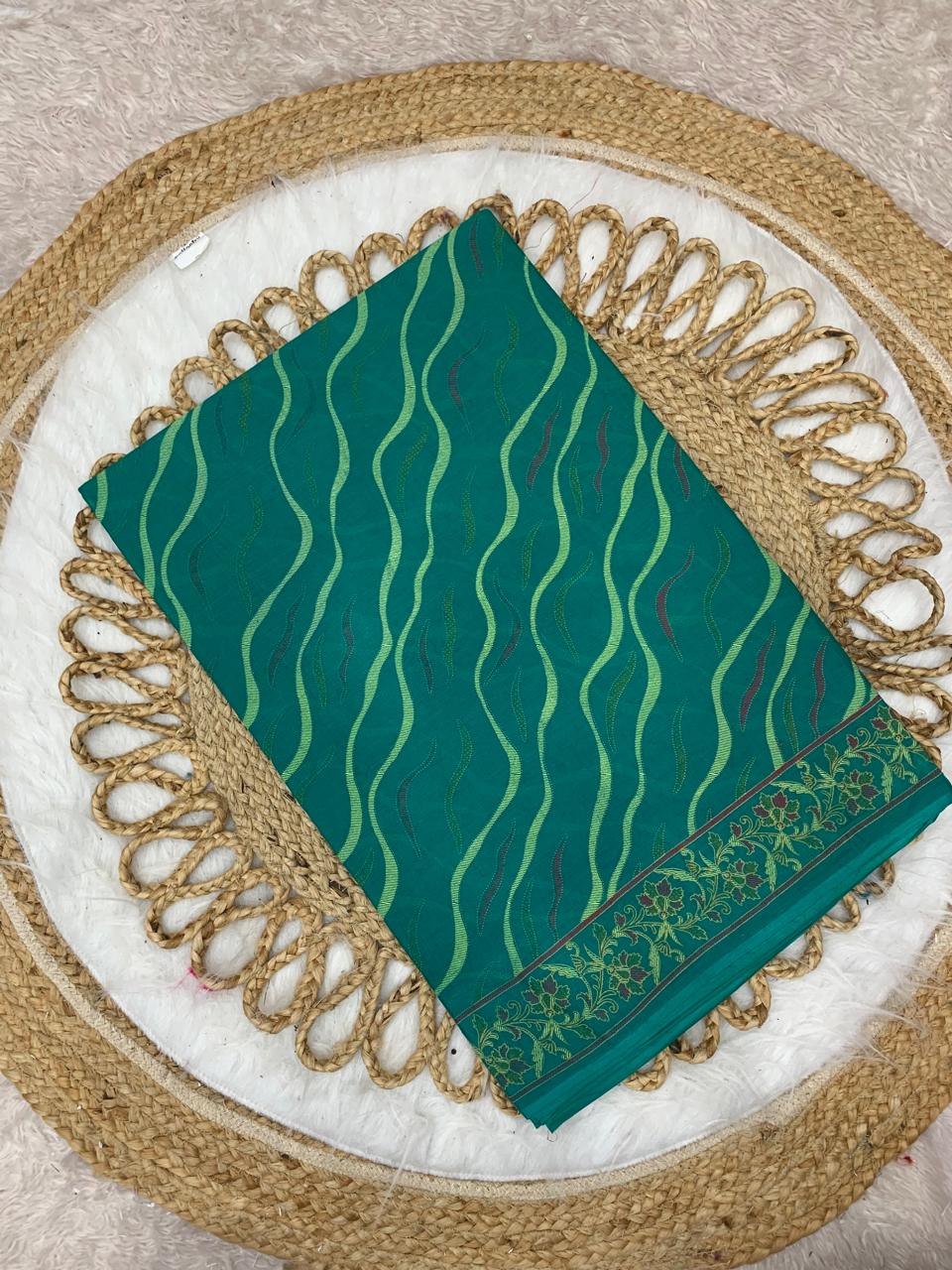 CT-VANDNA BEAUTY PURE SUTI COTTON SAREE WITH BEAUTIFUL PRINTS