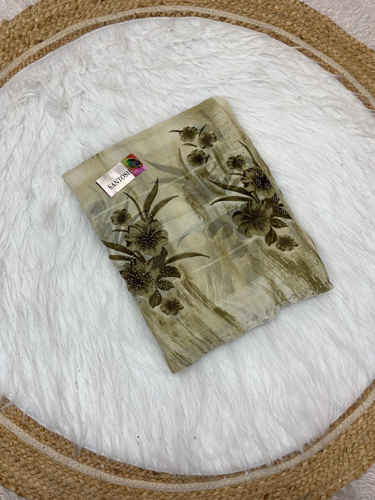 KAS-MINAKSHI Fancy Weightless Pattern with Full Siroshki Butte and Siroshki Lace