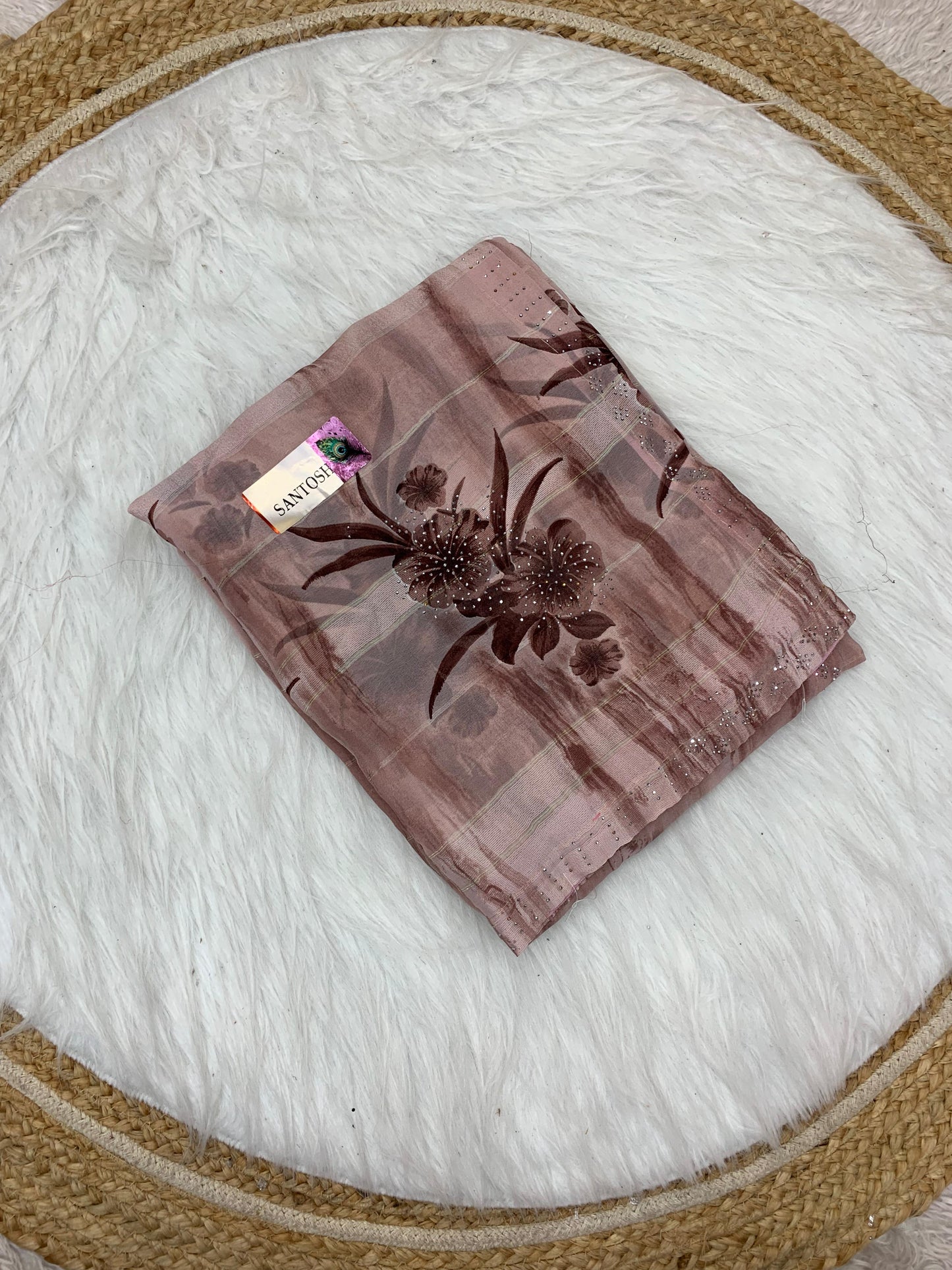 KAS-MINAKSHI Fancy Weightless Pattern with Full Siroshki Butte and Siroshki Lace