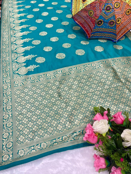 AJ-HIMAYA CHAMPION SILK SAREE WITH BEAUTIFUL DESIGN WITH RICH PALLU AND BUTTA DESIGN