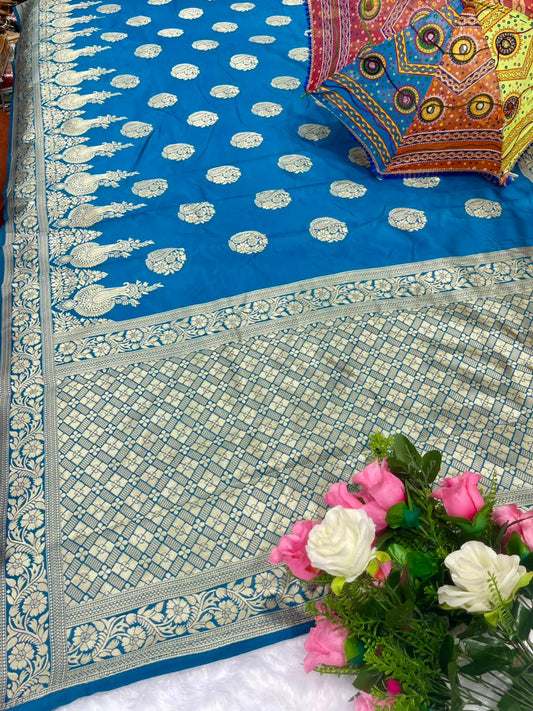 AJ-HIMAYA CHAMPION SILK SAREE WITH BEAUTIFUL DESIGN WITH RICH PALLU AND BUTTA DESIGN