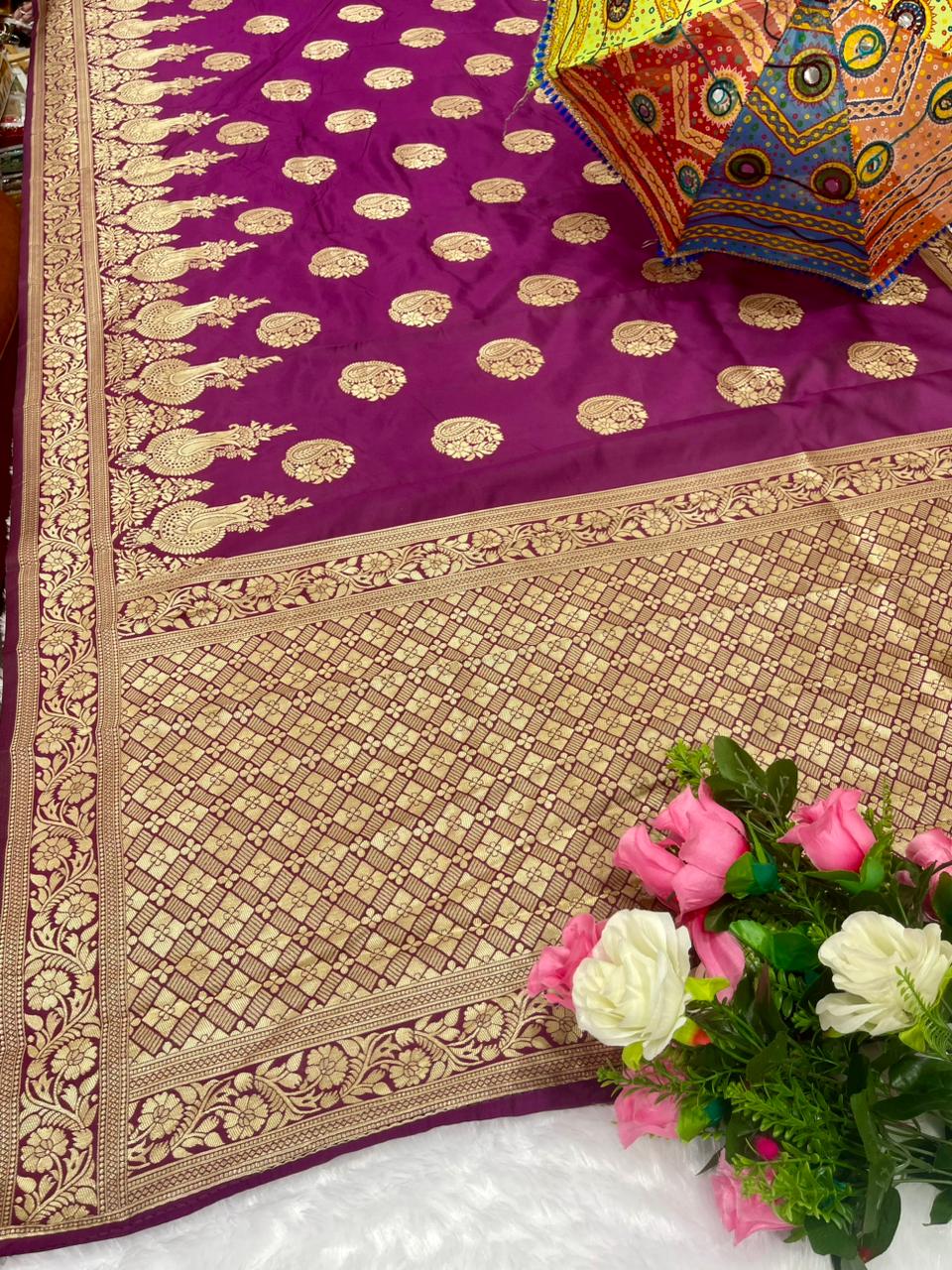 AJ-HIMAYA CHAMPION SILK SAREE WITH BEAUTIFUL DESIGN WITH RICH PALLU AND BUTTA DESIGN