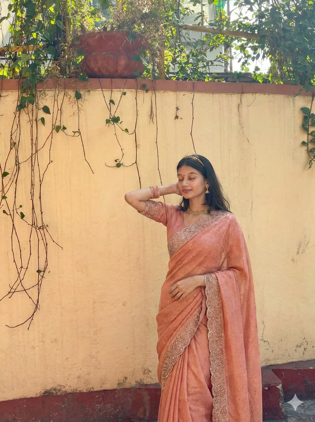 DF-VIRAL BEATS NC MOSS FABRIC  SAREE WITH HEAVY JARKANWORK WITH BEAUTIFUL DESIGN AND TRENDING SAREE WITH HEAVY BLOUSE