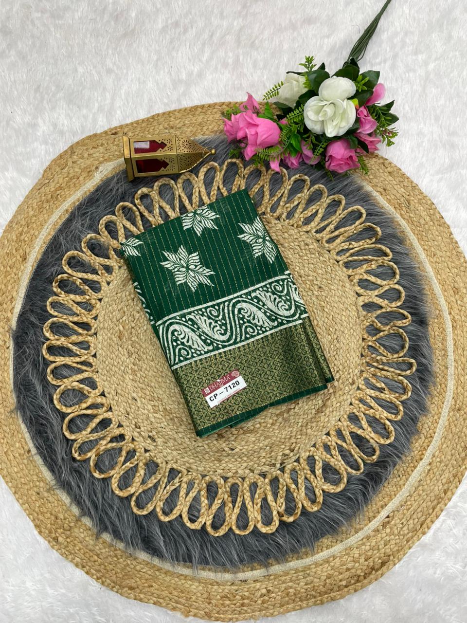 CP-7120 DOLA RIKO SAREE WITH BEAUTIFUL PRINTED SAREE WITH MOST VIRAL DESIGN ONLINE WITH BEAUTIFUL BLOUSE
