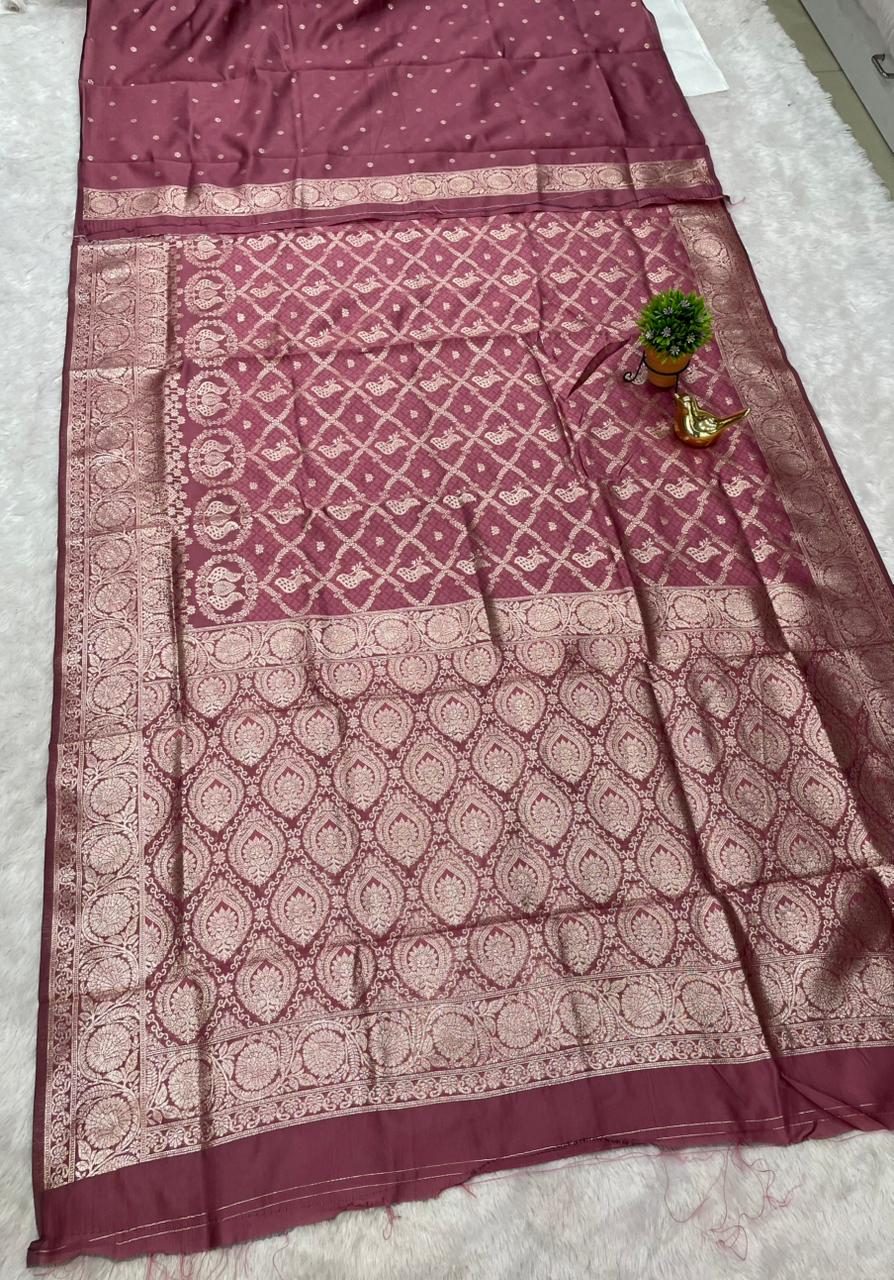 AJ-PANCHI KOTA FABRIC SAREE WITH BEAUTIFUL PALLU WITH BEAUTIFUL DESIGN WITH BUTI BLOUSE