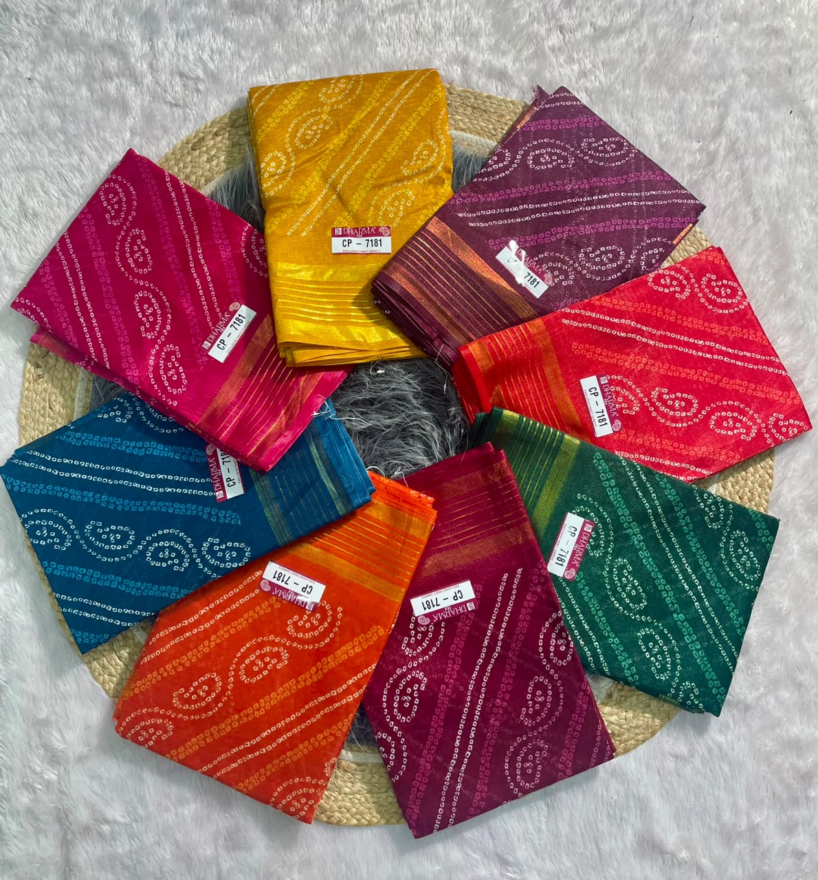 CP-7181 ZOMATO ZARI FABRIC SAREE WITH RICH PALLU DESIGN WITH BEAUTIFUL PRINT WITH BLOUSE