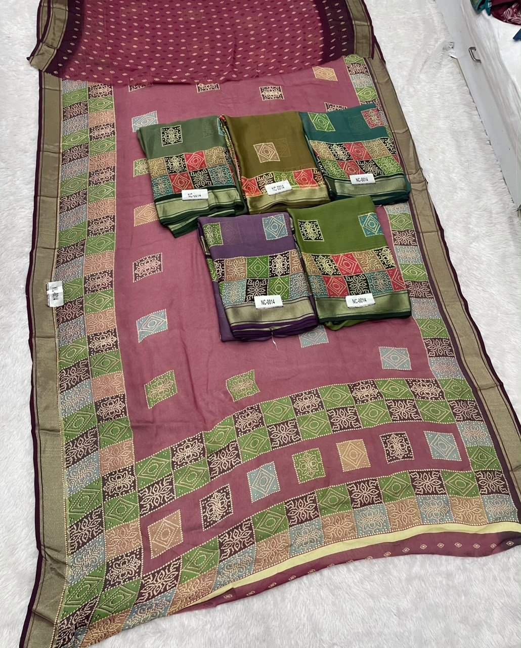 NC-0014 VISCOS SILK FABRIC SAREE WITH RICH PALLU DESIGN WITH BEAUTIFUL SAREE WITH BLOUSE