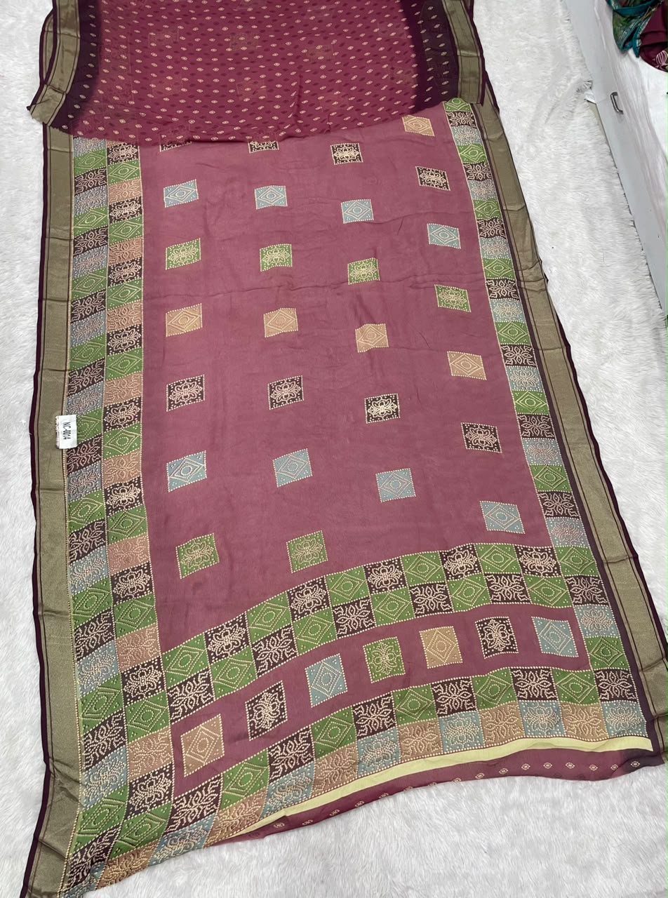 NC-0014 VISCOS SILK FABRIC SAREE WITH RICH PALLU DESIGN WITH BEAUTIFUL SAREE WITH BLOUSE
