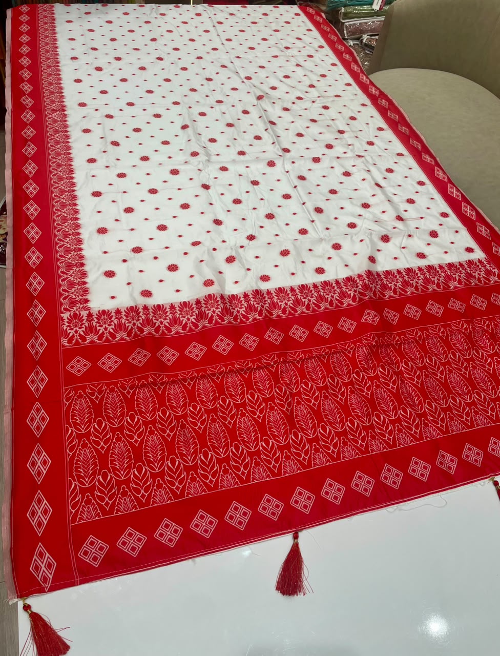 AJ-SOFIYA FANCY CHAMPION SILK FABRIC SAREE WITH RICH PALLU DESIGN WITH BEAUTIFUL DESIGN WITH DURGA SPECIAL COLLECTION WITH BLOUSE