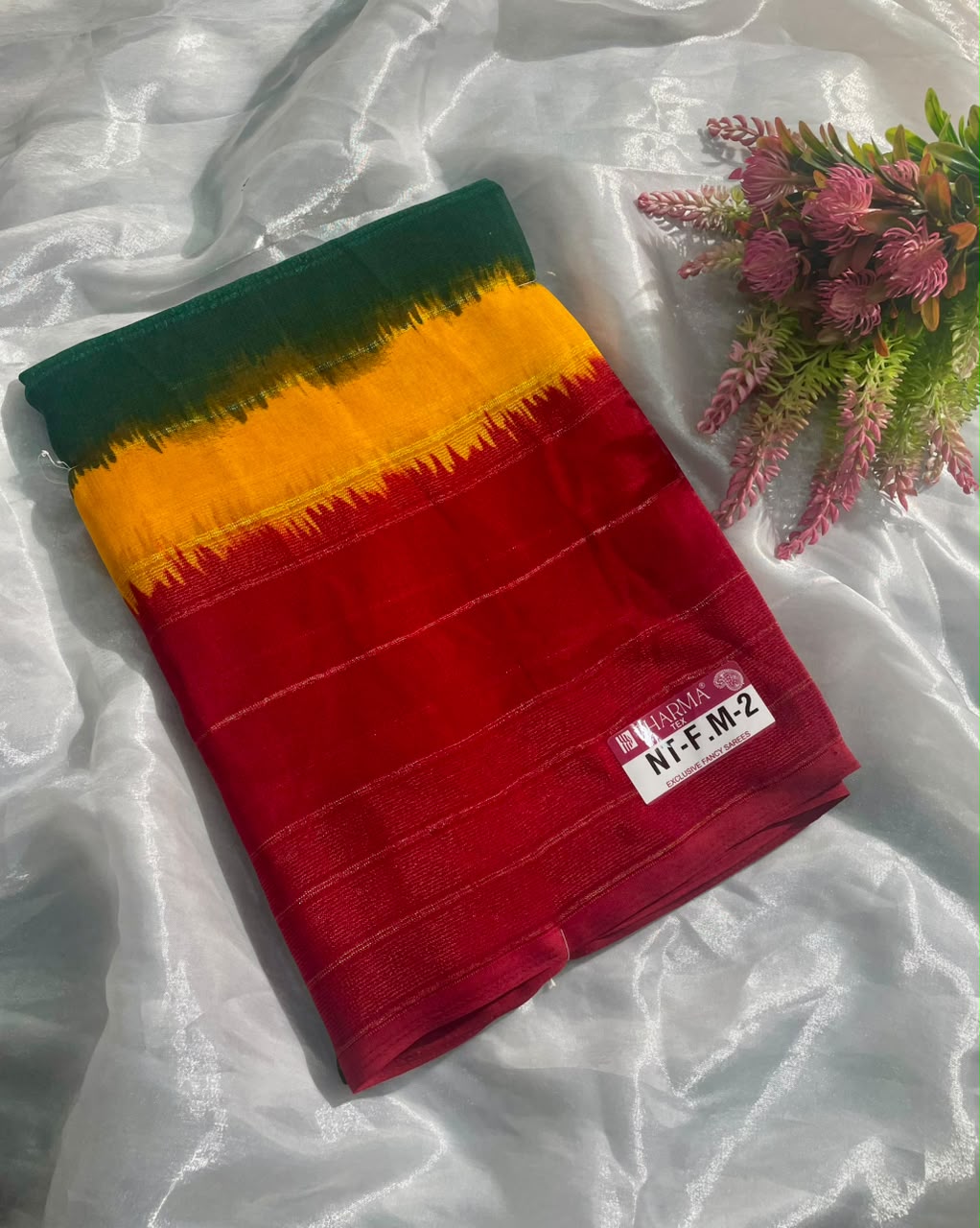 NT-F.M-2  FANCY PATTERN SAREE WITH BEAUTIFUL DESIGN WITH RICH PALLU DESIGN WITH BUTTA DESIGN WITH BORDER WITH BLLOUSE