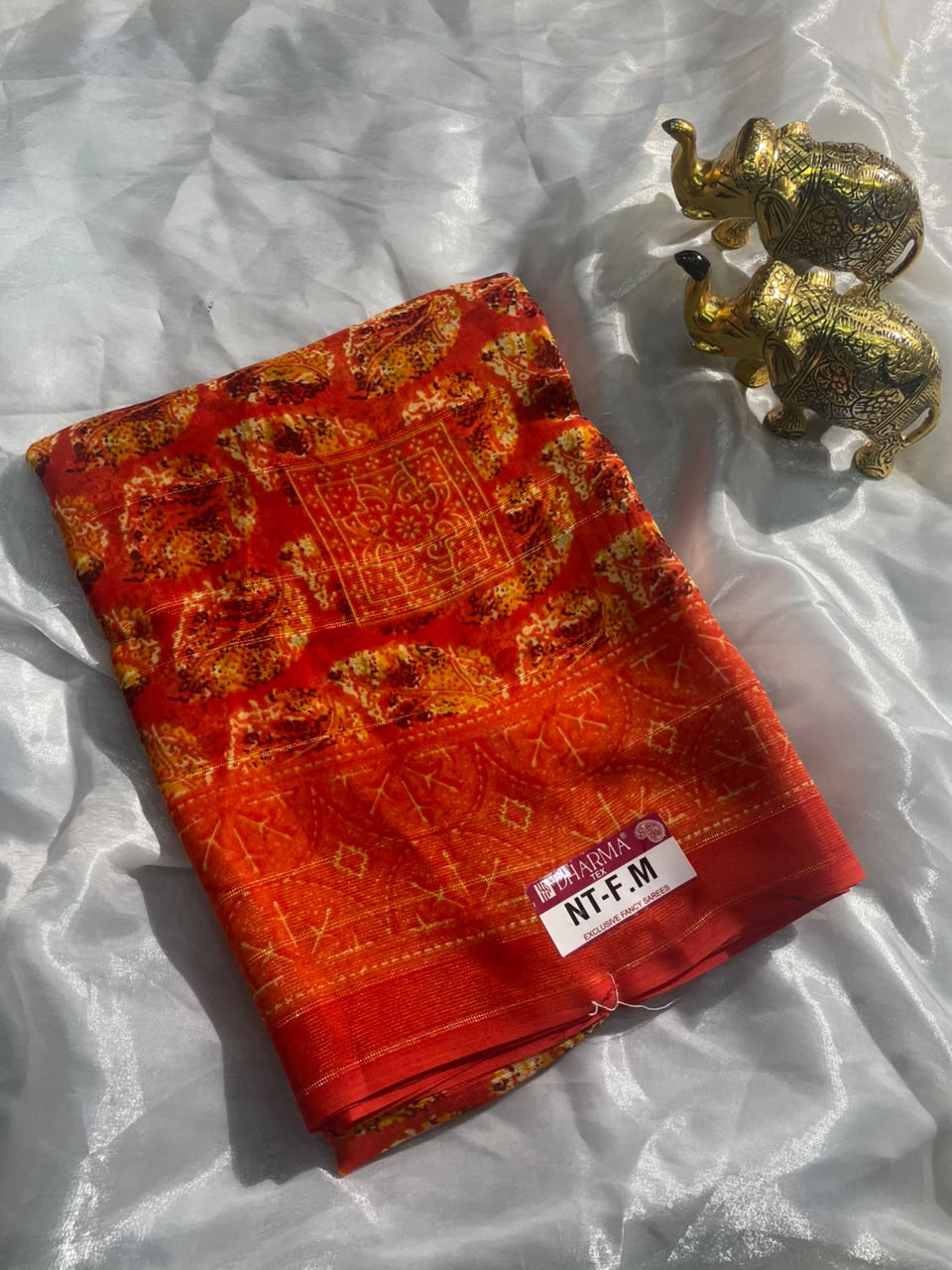 NT-F.M FANCY PATTERN SAREE WITH BEAUTIFUL DESIGN WITH RICH PALLU DESIGN WITH BUTTA DESIGN WITH BORDER WITH BLLOUSE