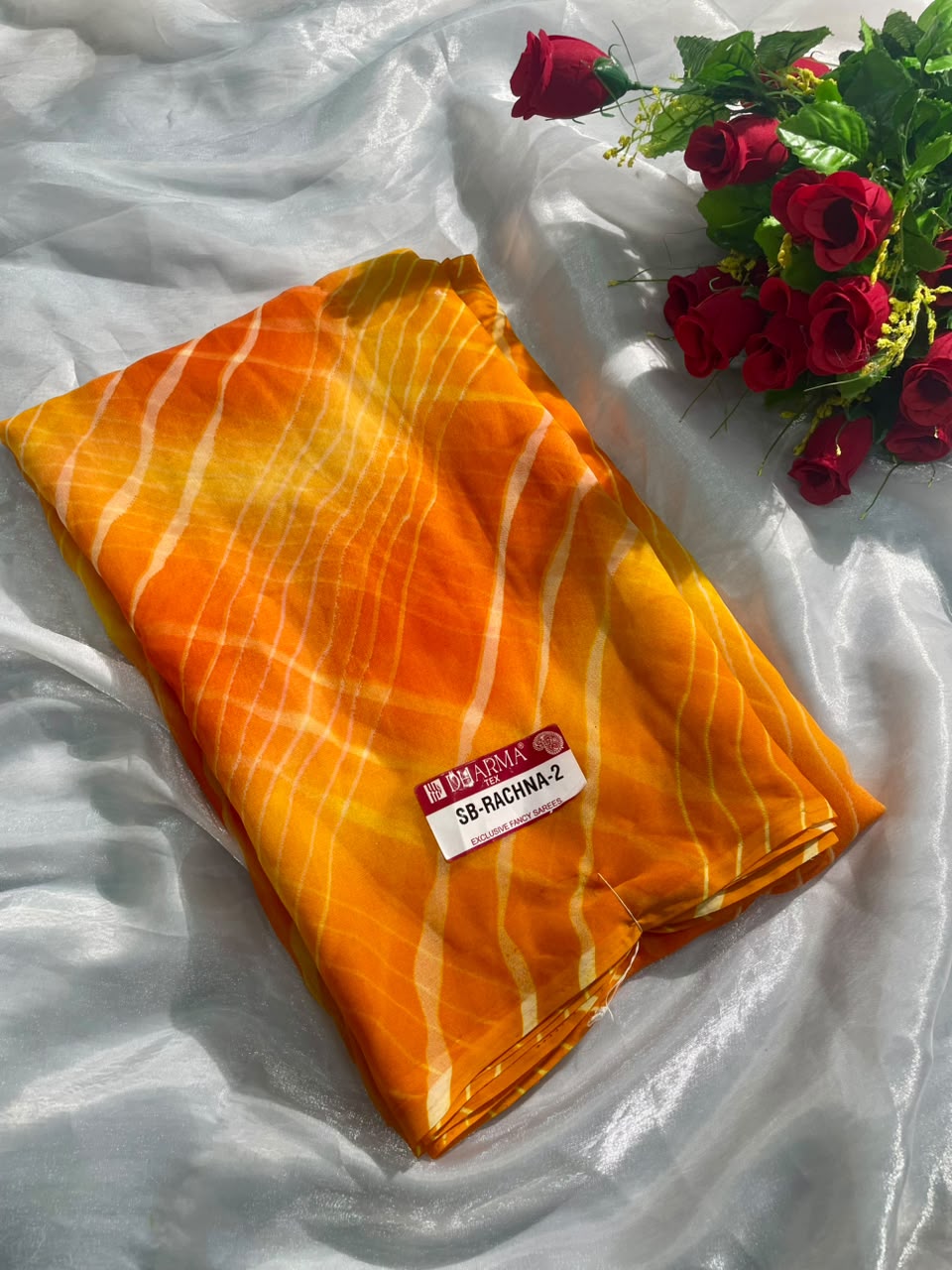 SB-RACHNA-2 WEIGHTLESS FABRIC SAREE WITH BEAUTIFUL SOFT SAREE WITH PRINT SAREE AND BLOUSE