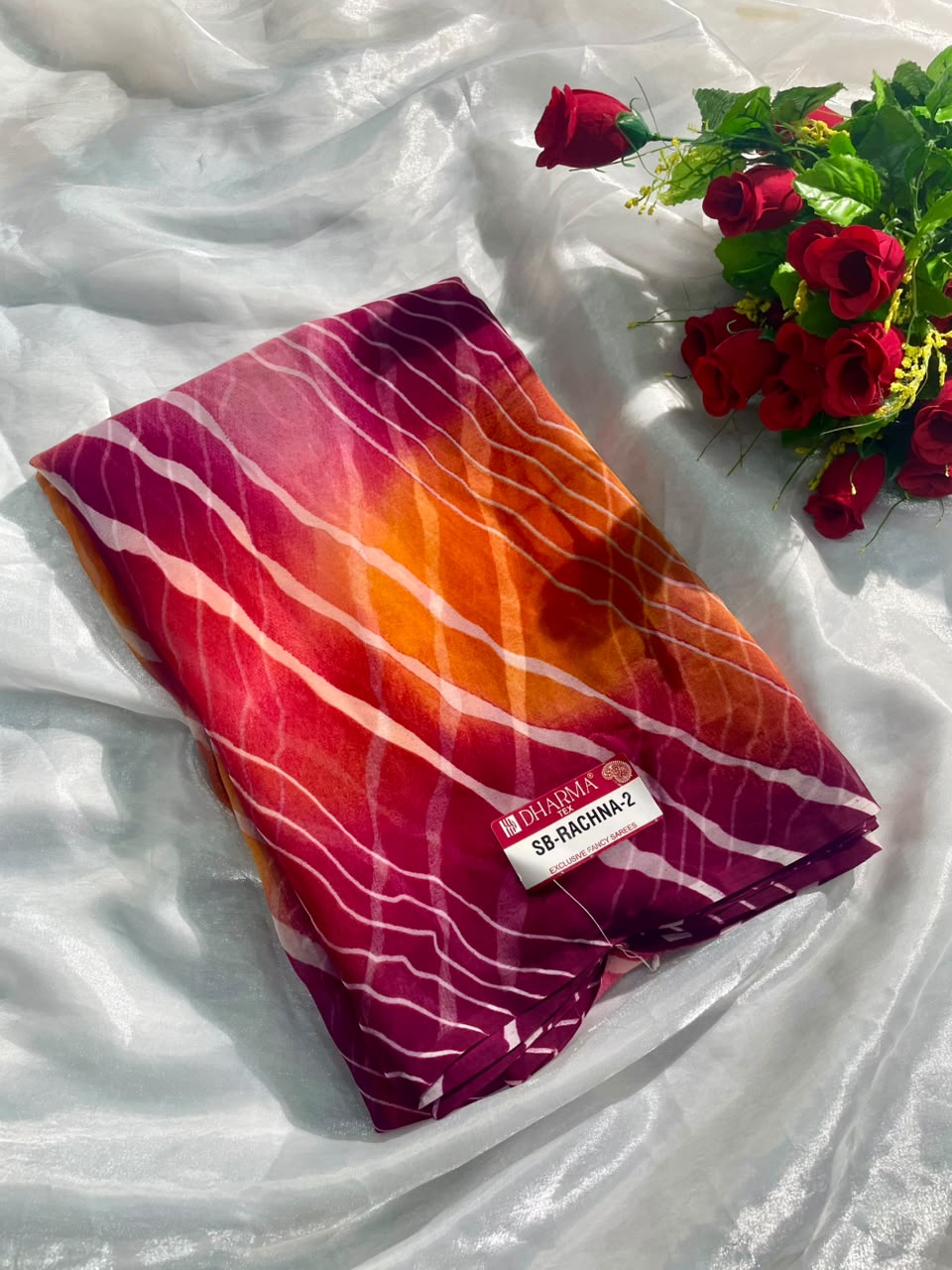 SB-RACHNA-2 WEIGHTLESS FABRIC SAREE WITH BEAUTIFUL SOFT SAREE WITH PRINT SAREE AND BLOUSE