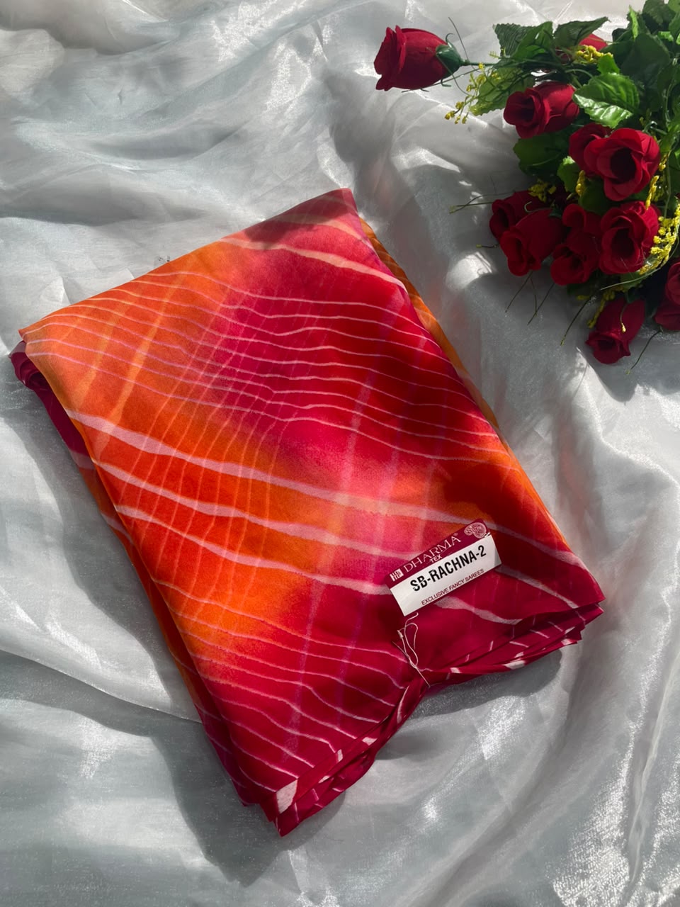 SB-RACHNA-2 WEIGHTLESS FABRIC SAREE WITH BEAUTIFUL SOFT SAREE WITH PRINT SAREE AND BLOUSE