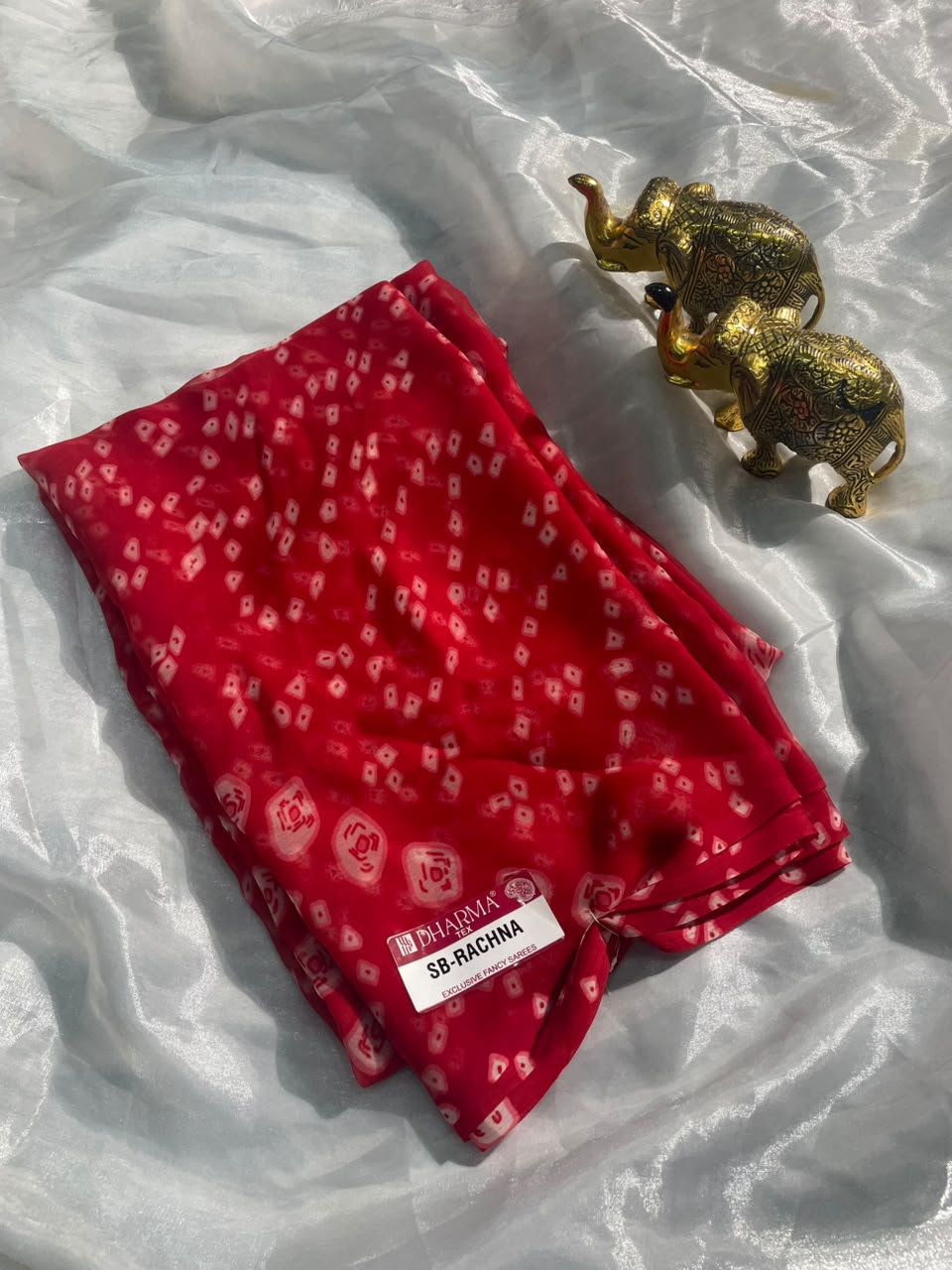 SB-RACHNA WEIGHTLESS FABRIC SAREE WITH BEAUTIFUL SOFT SAREE WITH PRINT SAREE AND BLOUSE