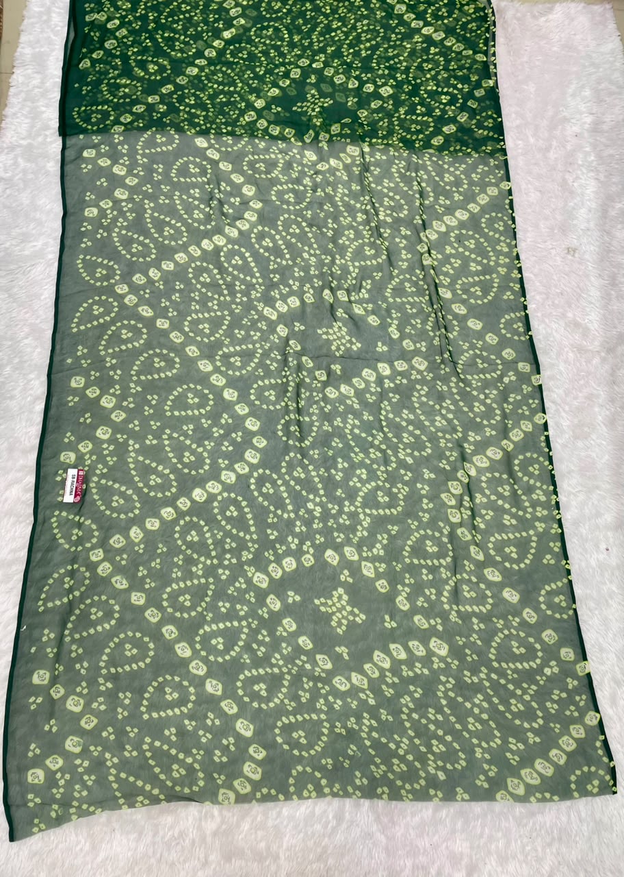 SB-RACHNA WEIGHTLESS FABRIC SAREE WITH BEAUTIFUL SOFT SAREE WITH PRINT SAREE AND BLOUSE