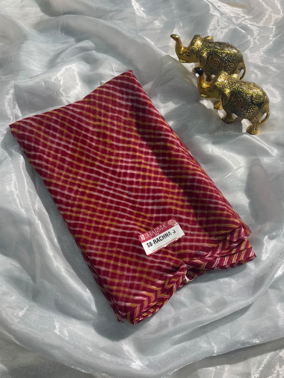SB-RACHNA-3 WEIGHTLESS FABRIC SAREE WITH BEAUTIFUL SOFT SAREE WITH PRINT SAREE AND BLOUSE